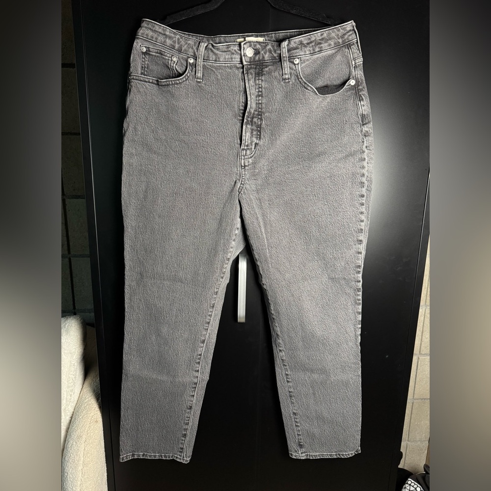 Madewell The Perfect Curvy Vintage Gray Jeans - Women Size 32